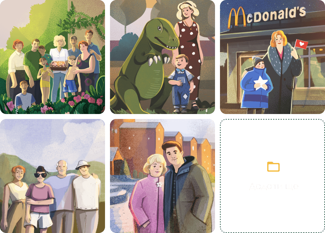 Multiple photographs of a person